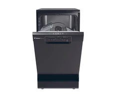 Candy Indaplovė | CDPH 2L1047B | Free standing | Plotis 45 cm | Number of place settings 10 | Number of programs 5 | Energy efficiency class E | Inox +DOVANA Hoover dulkių siurblys