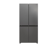 Candy Šaldytuvas | CFQQ5T817EPS | Energy efficiency class E | Free standing | Side by side | Height 181.5 cm | No Frost system | Šaldytuvas net capacity 311 L | Šaldiklis net capacity 156 L | Ekranas | 35 dB | Sidabrinis