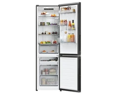Candy Šaldytuvas | CNCQ2T518EB | Energy efficiency class E | Free standing | Combi | Height 182.5 cm | No Frost system | Šaldytuvas net capacity 197 L | Šaldiklis net capacity 82 L | 38 dB | Juodas