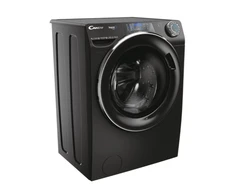 Candy | Skalbimo mašina | RP 496BWMBCB/1-S | Energy efficiency class A | Front loading | Skalbimo talpa 9kg | 1400 RPM | Gylis 53 cm | Plotis 60 cm | Ekranas | TFT | Steam function | Wi-Fi | Glossy Juodas +DOVANA Hoover dulkių siurblys
