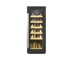 Candy | Wine Cooler | CCVB 30/1 | Energy efficiency class F | Built-in | Bottles capacity 20 | Juodas +DOVANA Hoover dulkių siurblys