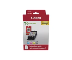 Canon CLI-581 | Rašalo kasetė + fotopopierius | Sudėtinė pakuotė
