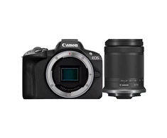 Canon | EOS R50 - digital camera RF-S 18-150mm F3.5-6.3 IS STM lens | Megapixel 24.2 MP | ISO sensitivity (max) ISO 51200 | Wi-Fi | Automatic, manual | CMOS | Juodas