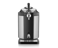 Caso | Beer Dispenser | BeerMaster | Free standing | Stainless Steel/Juodas