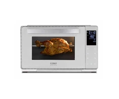 Mikrobangų krosnelė Caso | Compact orkaitė | Bake &amp; Style 26 Touch | Easy Clean | Compact | 1500 W | Sidabrinis