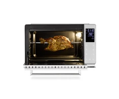 Mikrobangų krosnelė Caso | Compact orkaitė | Bake &amp; Style 26 Touch | Easy Clean | Compact | 1500 W | Sidabrinis