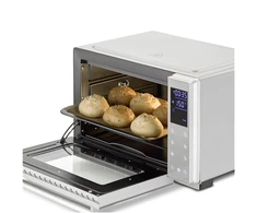Mikrobangų krosnelė Caso | Compact orkaitė | Bake &amp; Style 26 Touch | Easy Clean | Compact | 1500 W | Sidabrinis