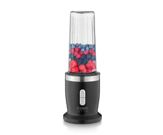 Caso Cordless Maišytuvas | Click &amp; Blend | Tabletop | 240 W | Jar material Tritan | Jar capacity 0.5 L | Nerūdijantis plienas/Matt Juodas