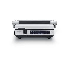Caso Dvigubas kontaktinis grilis su termokontrole | SteakMaster Pro | Kontaktinis grilis | 2000 W | Nerūdijančio plieno / juoda