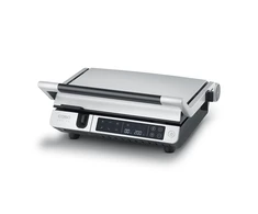 Caso Dvigubas kontaktinis grilis su termokontrole | SteakMaster Pro | Kontaktinis grilis | 2000 W | Nerūdijančio plieno / juoda
