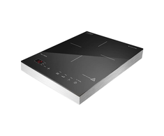 Caso | Free standing table hob | 02225 | Number of burners/cooking zones 1 | Sensor-Touch | Induction | Aliuminio