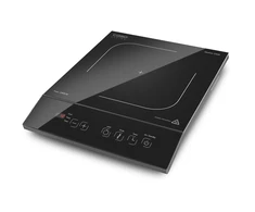 Caso | Free standing table hob | 02230 | Number of burners/cooking zones 1 | Sensor touch control | Juodas | Induction