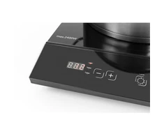 Caso | Free standing table hob | 02230 | Number of burners/cooking zones 1 | Sensor touch control | Juodas | Induction