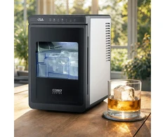 Ledukų gaminimo aparatas Caso IceCube Pro, 250 W, 2 L, nerūdijančio plieno / juodas