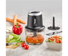 Smulkintuvas Caso Chop &amp; Go, Juodos spalvos