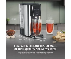 Karšto vandens dispenseris Caso HW 620 Turbo, 2600 W, 2.5 L, Nerūdijantis plienas