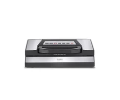 Caso | Bar Vacuum sealer | VR 690 advanced | Power 130 W | Temperature control | Juodas/Nerūdijantis plienas