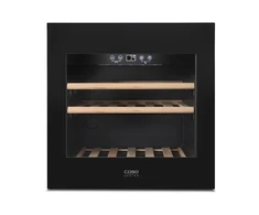 Caso Wine Cooler WineDeluxe E29 Energy efficiency class G Built-in Bottles capacity 29 bottles Cooling type Compressor technology Juodas