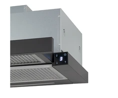 CATA | Gartraukis | TFH 6630 BK /A | Teleskopinis | Energijos vartojimo efektyvumo klasė A+ | Plotis 60 cm | 605 m³/h | Jutiklinis valdymas | LED | Juodas