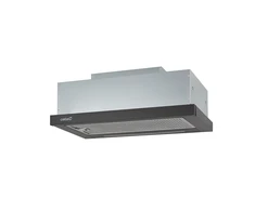 CATA | Gartraukis | TFH 6630 BK /A | Teleskopinis | Energijos vartojimo efektyvumo klasė A+ | Plotis 60 cm | 605 m³/h | Jutiklinis valdymas | LED | Juodas