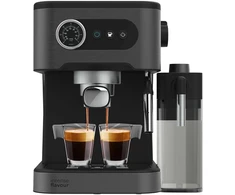 Cecotec Kavos aparatas | Power Espresso 20 Pro Latte | Slėgis 20 bar | Su pieno plakikliu | Semi-automatinis | Juodas | 1350 W