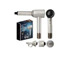 Cecotec Plaukų džiovintuvas | DryGlam Waves Champagne | 1600 W | Number of temperature settings 3 | Ionic function | Champagne | Diffuser nozzle