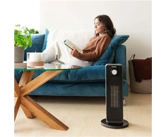 Cecotec ReadyWarm 2000 Max Ceramic Rotate | Ceramic Heater | 2000 W | Number of power levels 3 | Suitable for rooms iki 20 m² | Juodas
