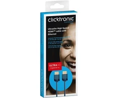 Clicktronic 70703 Ultraslim High Speed HDMI™ kabelis su amžinybe, 1,5 m