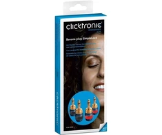 Clicktronic Banana kištukas SimpleLock