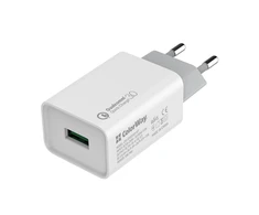 ColorWay | AC įkroviklis | 1USB greitasis įkrovimas 3.0 | 1xUSB