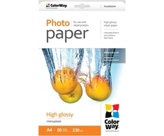 ColorWay High Glossy Photo Paper | 230 g/m² | A4