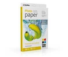 ColorWay Photo Paper, 50 sheets | Premium Semi-Glossy | 255 g/m² | A4