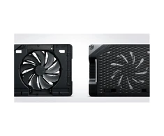 Cooler Master Notebook aušintuvas ERGOSTAND III R9-NBS-E32K-GP Juodas, 385x280x46,7-225,5 mm