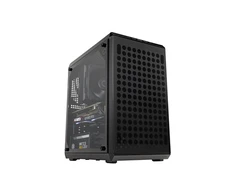 Cooler Master | Mini Tower kompiuterio dėklas | Q300L V2 | Juodas | Micro ATX, Mini ITX | Komplekte maitinimo blokas Nr