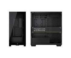 Kompiuterio korpusas Corsair 3500X Mid-Tower, Juodas (CC-9011276-WW)