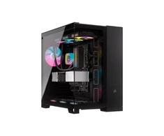 Corsair Dual Chamber PC Case | 6500X | Juodas/Obsidian Aluminum | Mid-Tower | ATX