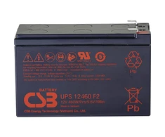 Csb Battery Csb Baterija CSB Baterija Baterija 12V, 9Ah, AGM | UPS12460F2 | 460 W