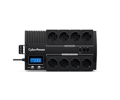 CYBERPOWER BR1200ELCD Line-Interactive UPS 1200VA/720W GreenPower energijos taupymo technologija LCD USB 4+4 lizdas Schuko tipo
