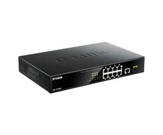Šakotuvas D-Link | 10 Gigabit port Switch with PoE | DGS-1010MP | Unmanaged | Desktop / Rackmount | Gigabit Ethernet (copper) jungtys quantity 1 | SFP jungtys quantity 1 | Power over Ethernet (PoE) jungtys quantity 8