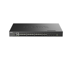 Šakotuvas D-Link DXS-3410-32SY/E 3 lygio sudedami 10 gigabitų valdomi komutatoriai | D-Link