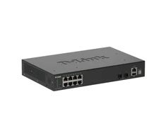 Šakotuvas D-Link 8-Port Gigabit Stackable Smart Managed Switch | D-Link