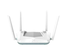 D-Link AX3200 Smart Maršrutizatorius | R32 | 802.11ax | 800+2402 Mbit/s | 10/100/1000 Mbit/s | Ethernet LAN (RJ-45) jungtys 4 | Tinklelio palaikymas Taip | MU-MiMO Nr. | Nėra mobiliojo plačiajuosčio ryšio | Antenos tipas Išorinė