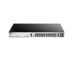 D-Link | DGS-3130-30TS | Jungiklis | Tvarkoma L3 | Montuojamas ant stovo | Gigabit Ethernet (vario) jungtys kiekis 24 | 10 Gbps (RJ-45) jungtys kiekis 2 | SFP+ jungtys kiekis 4 | Maitinimo tipas Pasirenkamas perteklinis