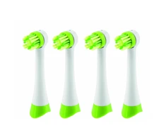 ETA | Dantų šepetėlis replacement | Heads | For kids | Šepetėlių skaičius galvutės įeina 4 | Number of teeth brushing modes Does not apply | Baltas/Žalias