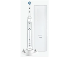 Oral-B Electric dantų šepetėlis Genius X 20100S Įkraunamas, Suaugusiems, Šepetėlių skaičius galvutės įeina 1, Number of teeth brushing modes 6, Sonic technology, Baltas