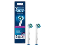 Oral-B | Dantų šepetėlis replacement | EB50-2 Cross Action | Heads | Suaugusiems | Šepetėlių skaičius galvutės įeina 2