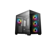 Deepcool CG530 4F | Juodas | Vidutinio dydžio bokštas | ATX PS2