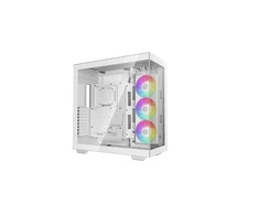 Deepcool | Full Tower Gaming Case | CH780 WH | Side window | Baltas | ATX+ | ATX PS2