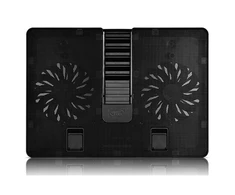 Deepcool | U-Pal | Notebook stand- cooler iki 19" | Juodas
