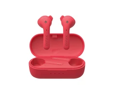 Defunc Earbuds True Basic belaidės ausinės, Raudonos